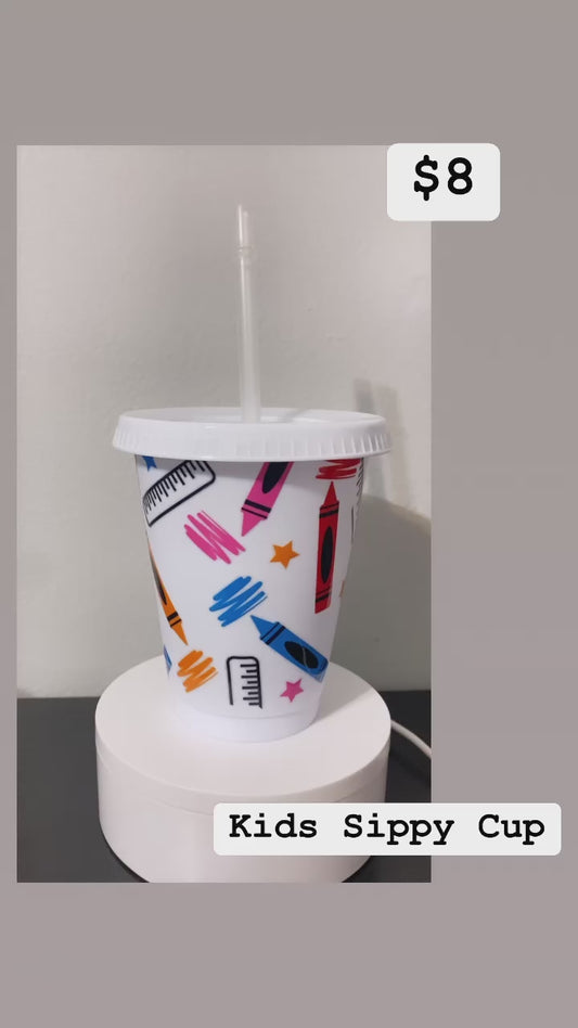 Crayon Sippy cup